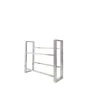 Preview: Stainless steel crate rack for four crates horizontal - view 4 Preview: Stainless steel crate rack for four crates horizontal - view 4
