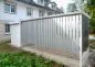 Preview: Fahrradüberdachung "Tia" mit Stahlpaneelen und Regenrinne Preview: Fahrradüberdachung "Tia" mit Stahlpaneelen und Regenrinne