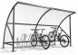 Mobile Preview: Fahrradunterstand Bamberg B1/04 - mit Fahrradständer