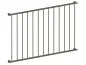 Mobile Preview: French balcony Basic galvanized - wall mounted in front - detail