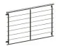 Mobile Preview: Window grill French balcony Line galvanized