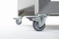 Preview: Grill - swing grill on table with wheels stainless steel - detail 4