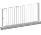 Preview: Metal fence, railing Basic 2 galvanised dowelled on Preview: Metal fence, railing Basic 2 galvanised dowelled on