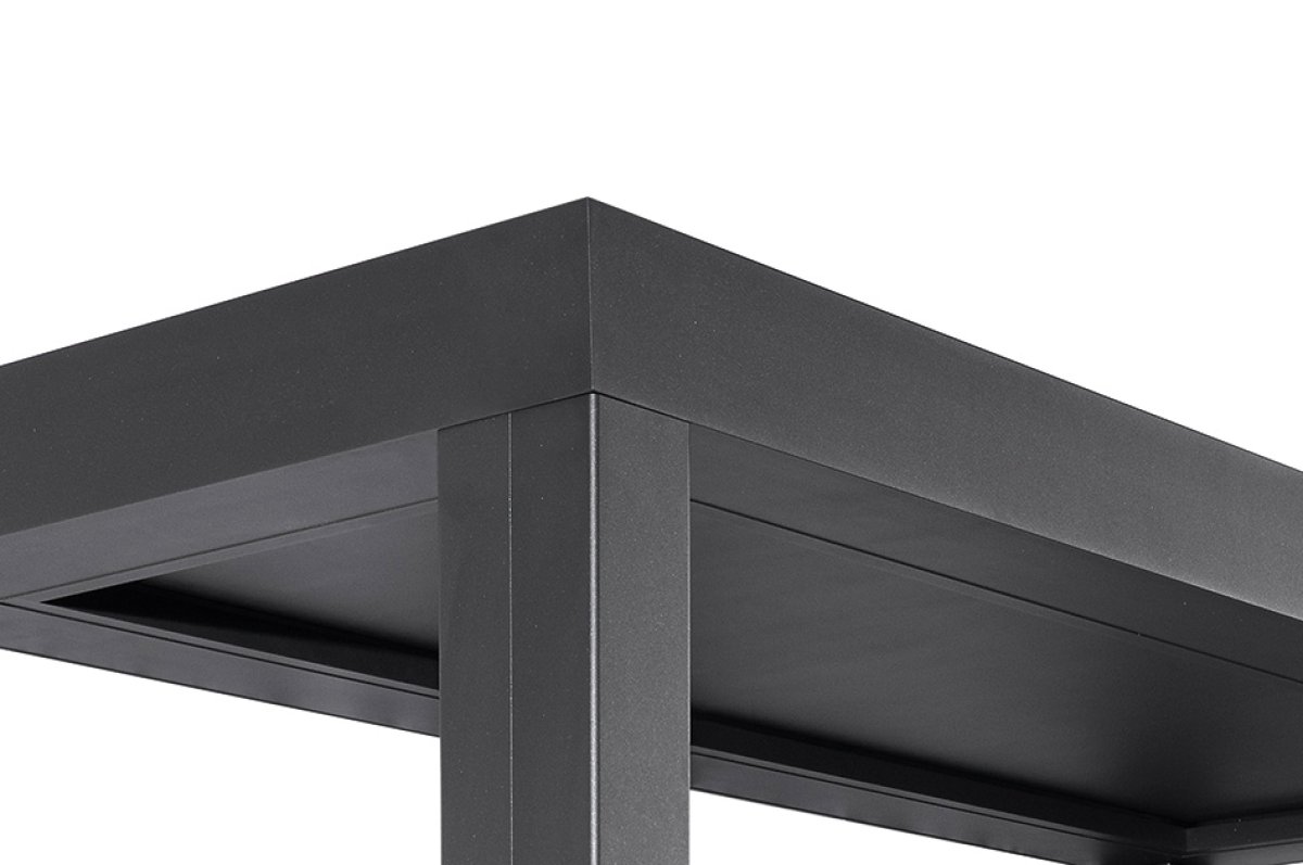 Preview: Eckstütze mit integrierter Entwässerung 144x100mm