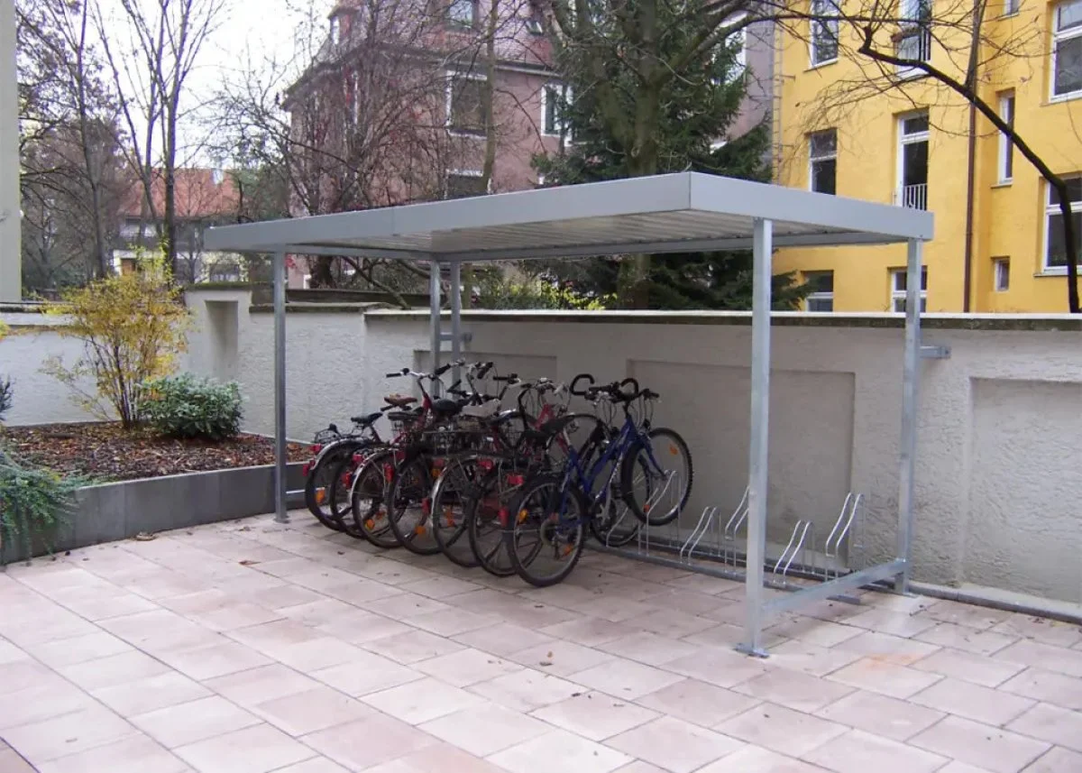 Überdachung "Tia" verzinkt ohne Seitenwände