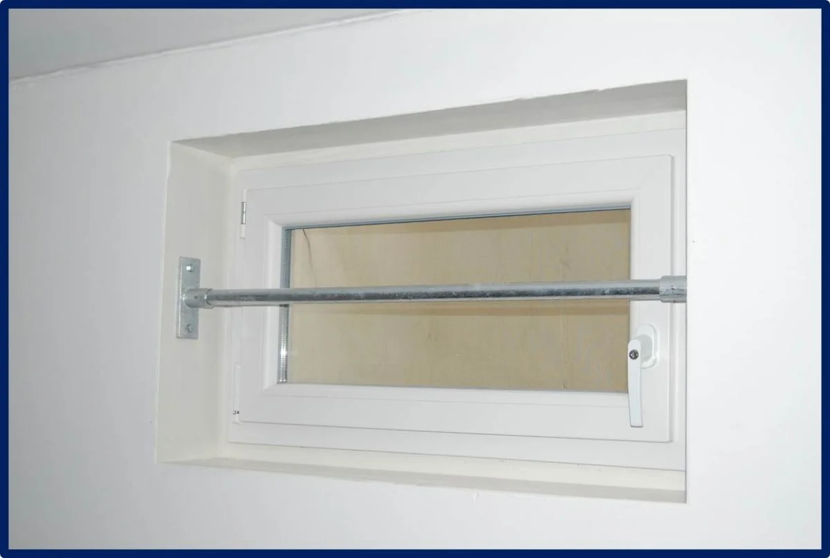 Fall protection window security bar burglary protection - Security Bar I