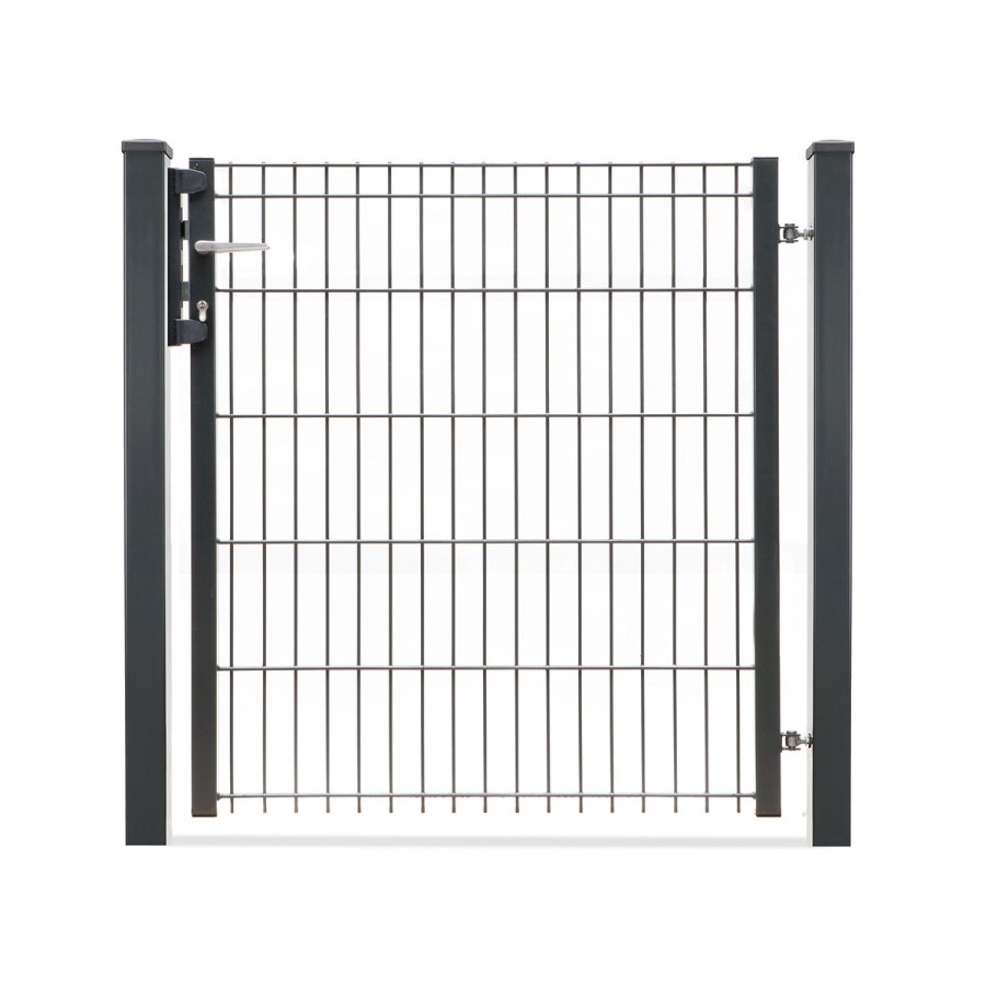 Preview: Gartentor Vario light MICHL einflügelig in anthrazit oder moosgrün