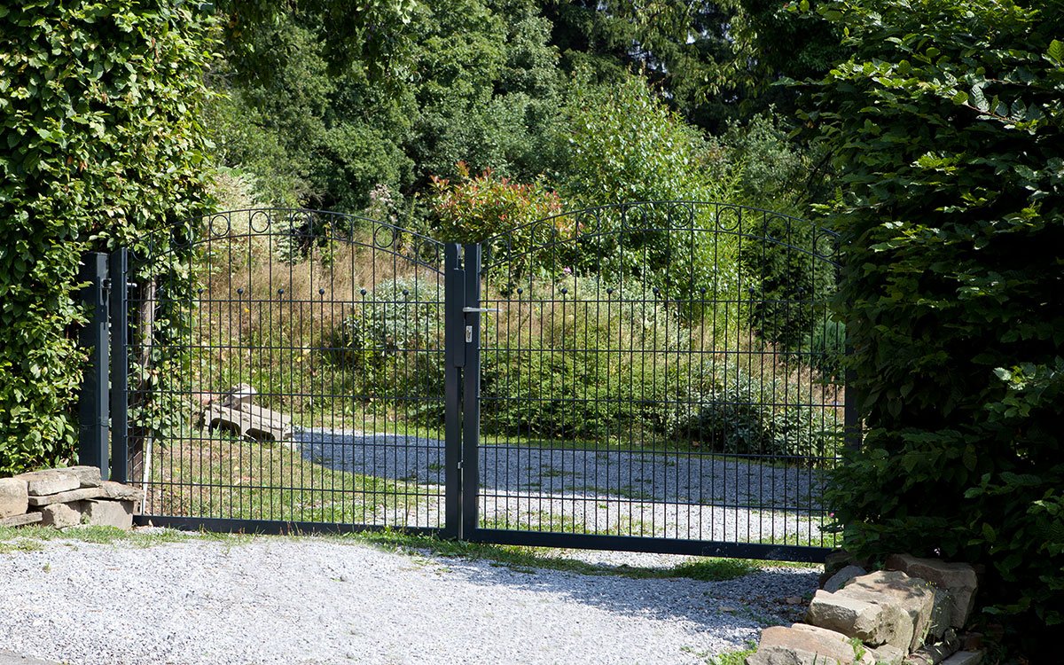 Preview: Einfahrtstor Vario Residenz WIEN zweiflügelig Beispiel 1