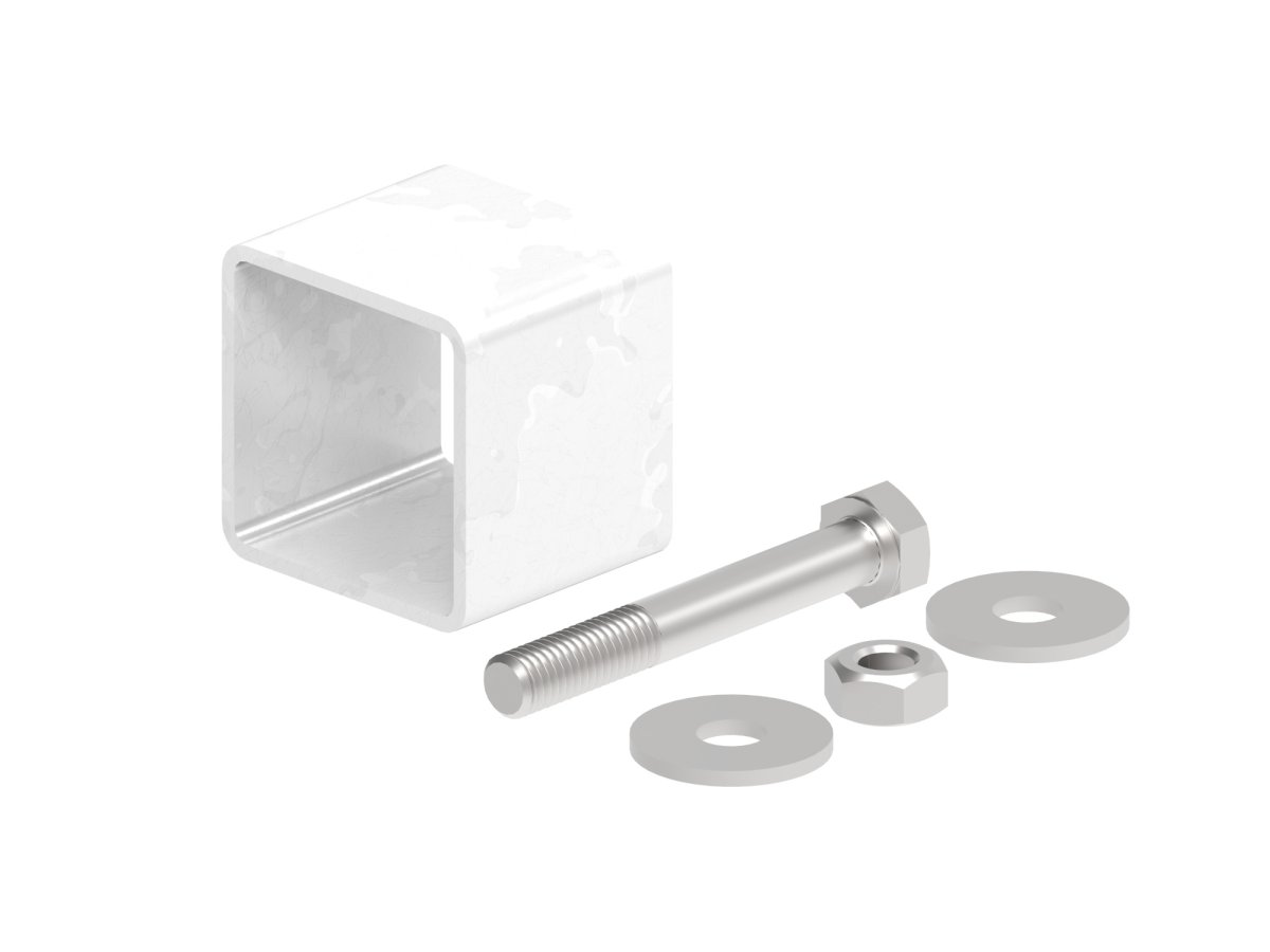 Preview: Zaunverbinder für Modell Simple - verzinkt