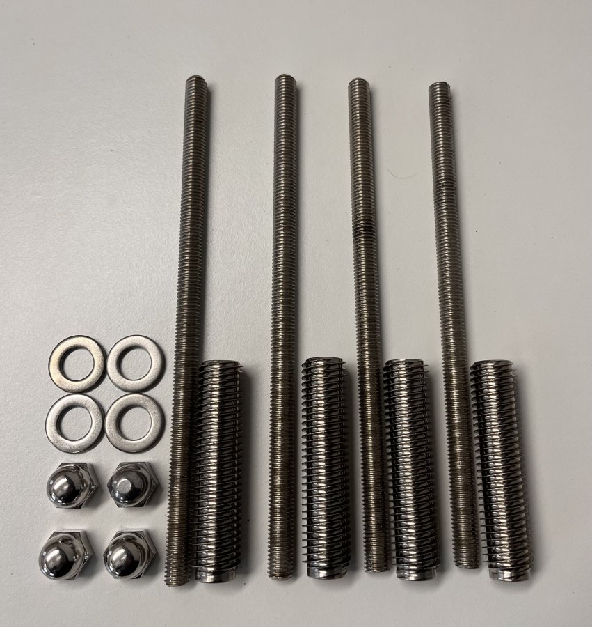 Preview: Befestigungsset Französischer Balkon für Holz Unterkonstruktion / Holzständerbauweise