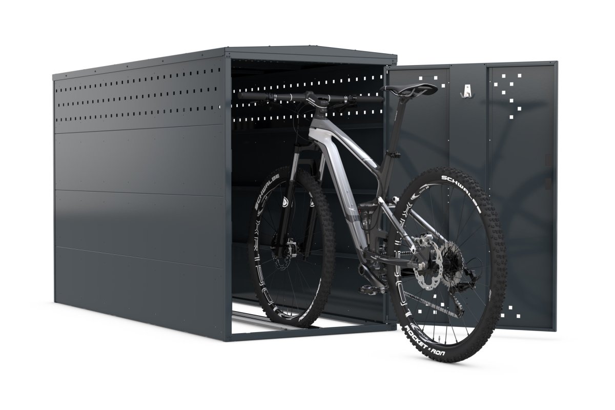 Fahrradbox Bikebox aus Metall 1G