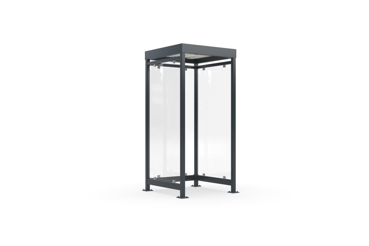 Preview: Roofing, smoking shelter, smoking cabin cologne K1 a/a small - 115cm x 151cm