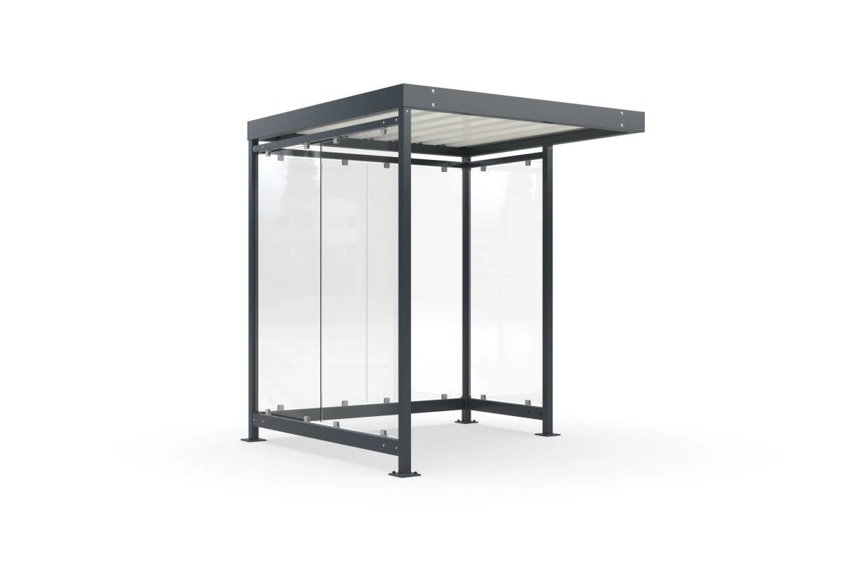 Preview: Raucherkabine Modell K2 b/a Bausatz