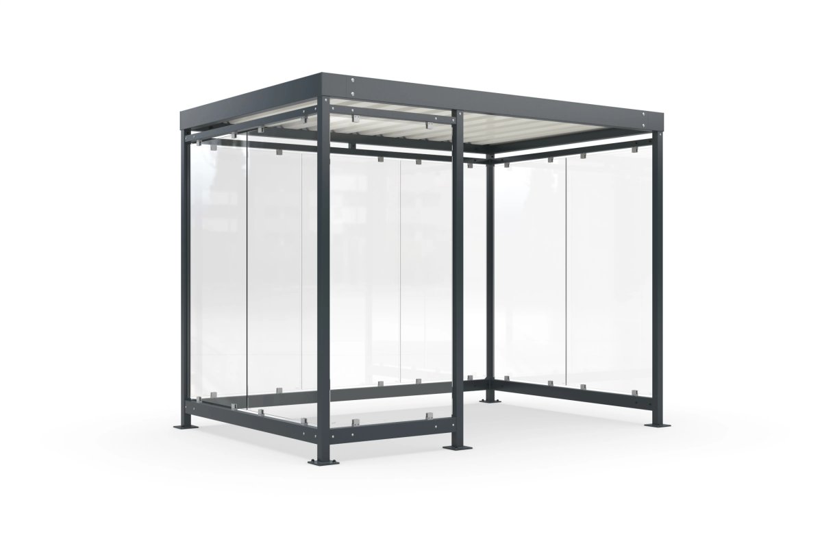 Preview: Raucherkabine K3 c-b Bausatz