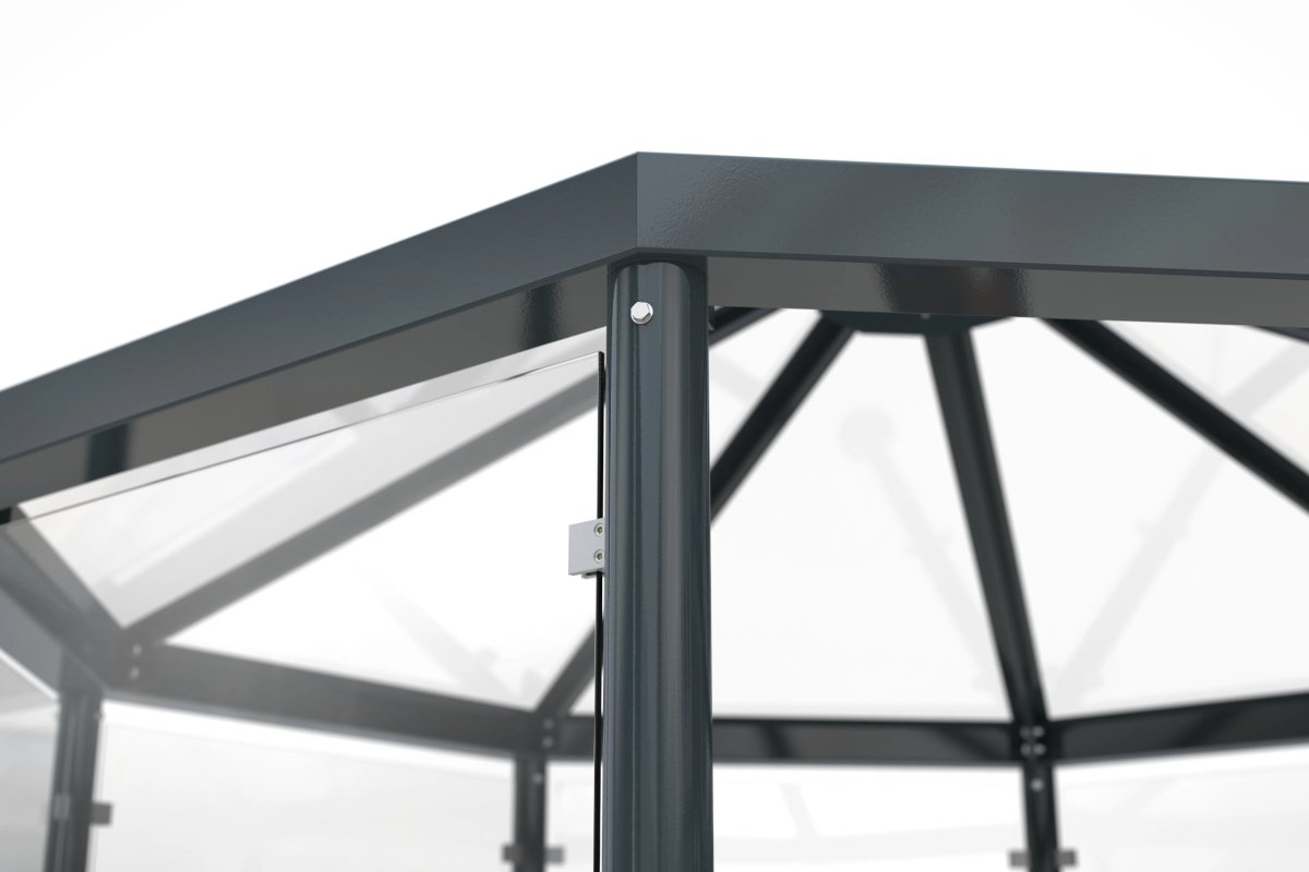 Preview: Raucherkabine, Personenunterstand Paris Detail 1