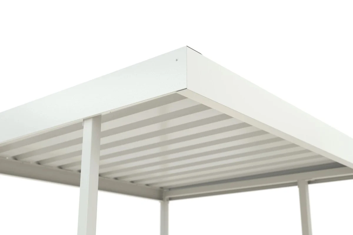 Überdachung Leipzig L10 RAL 9002 Detail 4