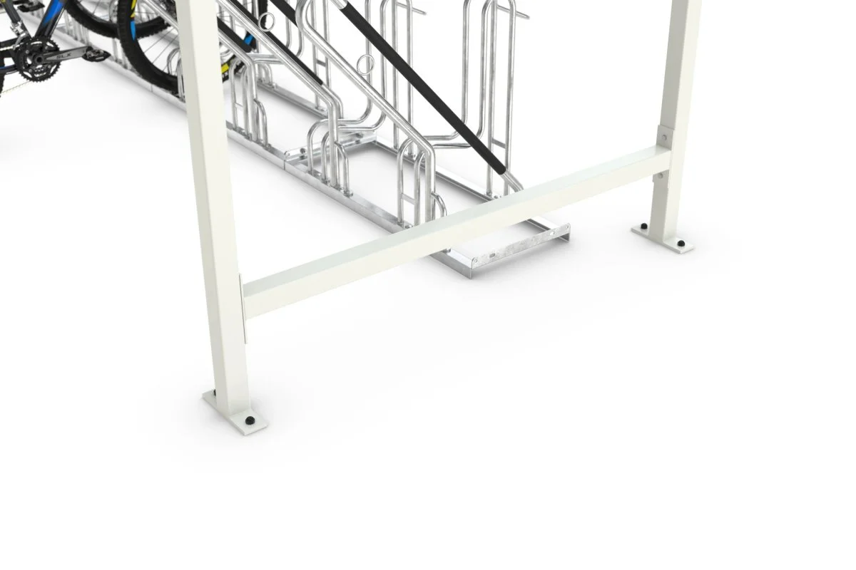 Überdachung Leipzig L15 RAL 9002 Detail 5