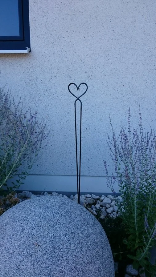 Garden-stick "Heart-2" old