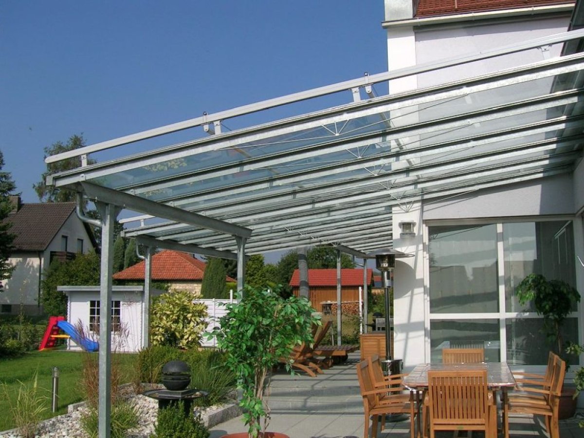 Preview: Terrassenüberdachungen nach Maß Preview: Terrassenueberdachung verzinkt
