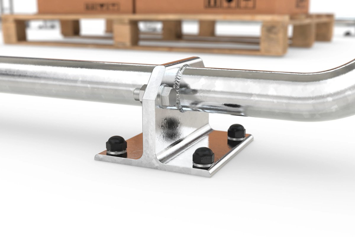 Preview: Raucherunterstand, Zweiradüberdachung, Personenunterstand Modell Siegen Detail 1