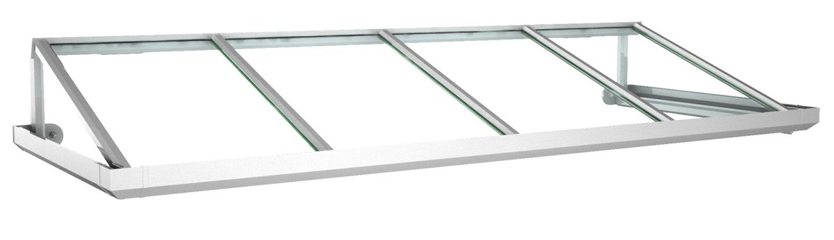Canopy Topas 1 acrylic glass - four fields