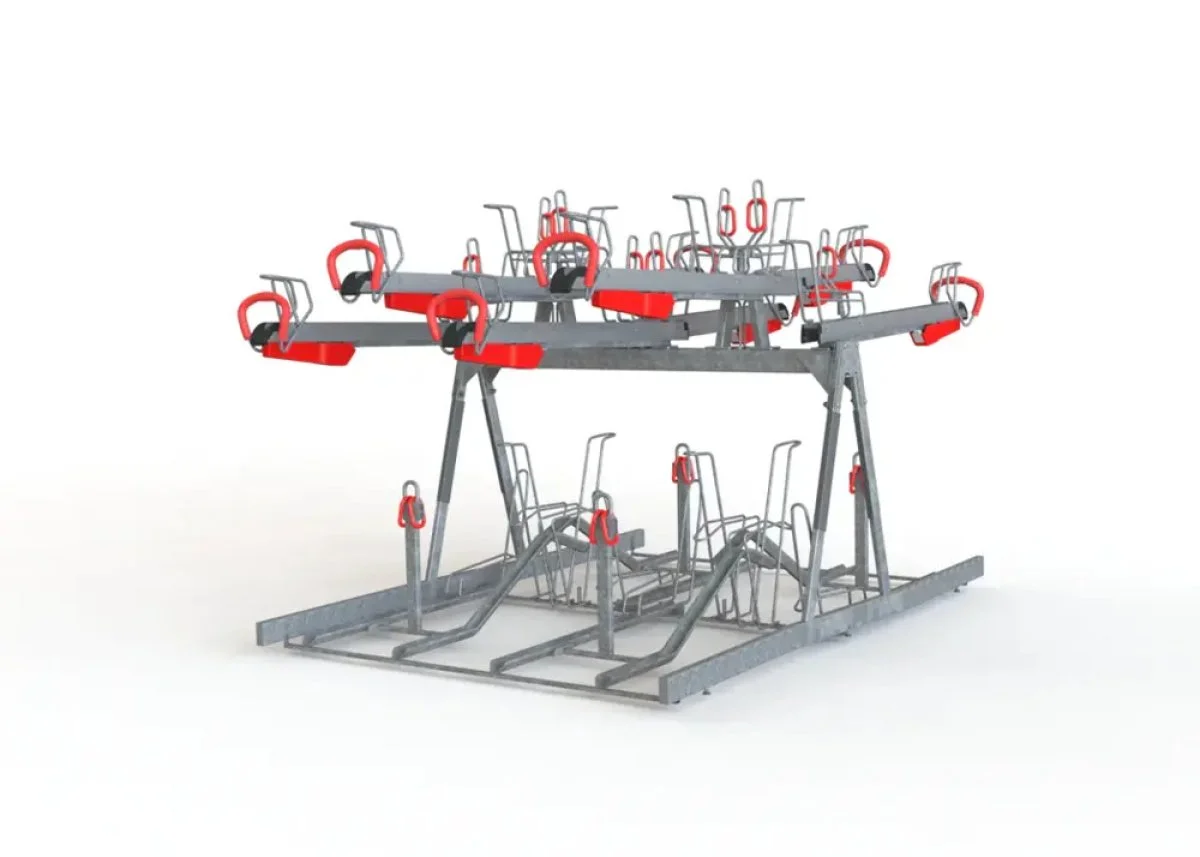 Doppelstockparker Easylift 500D - 16 Stellplätze - Zweiseitige Version