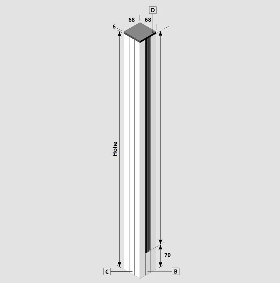 Flexo Fence Pole real - Pos Flexo Fence Pole real - Pos