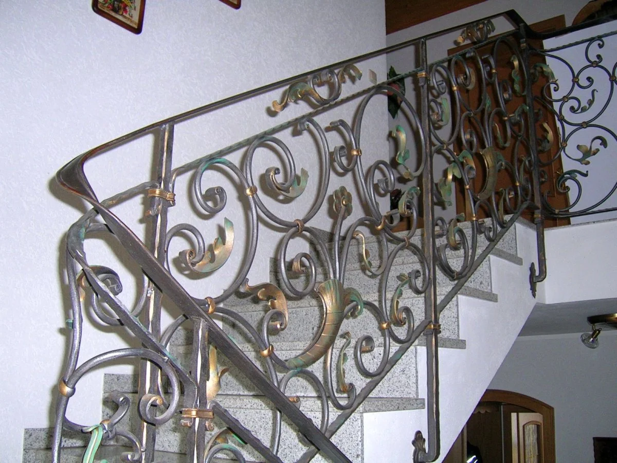 stair railing by Kirchberger Metal